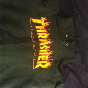 Thrasher hoodie.